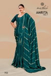 Amrita Vol 7 By Kashvi Dull Moss Printed Wholesale Daily Wear Sarees In India
